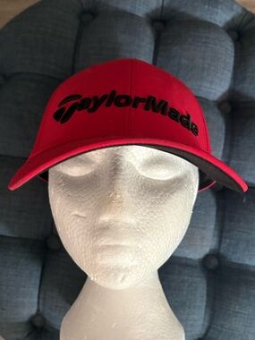 TaylorMade Red Logo Golf Hat